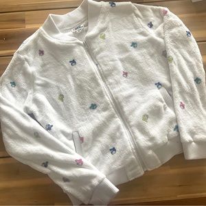 my melody x melody ehsani sanrio collab - plush zip jacket